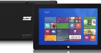 Schenker Element tablet ships with Windows 8.1