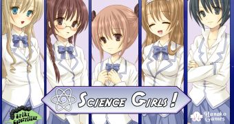 Science Girls main screen