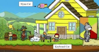 The two memes from Scribblenauts