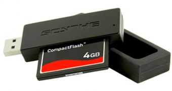 Scythe Launches Handy USB 3.0 Compact Flash Card Reader
