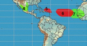 Intraseasonal to interannual climate predictions play a key role in producing NOAA's weekly Global Tropics Benefits/Hazards Assessment product