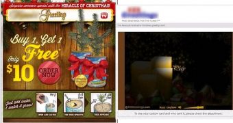 Christmas-themed scams