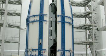 X-37B OTV-2 being prepared for launch, in March 2011