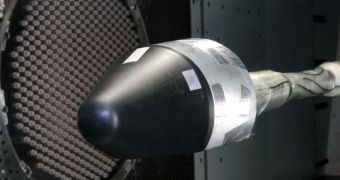 This is Blue Origin's Space Vehicle, code-named New Shepherd