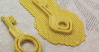 Handcuff keys made with 3D printer