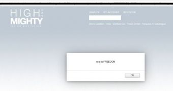 XSS found on High and Mighty