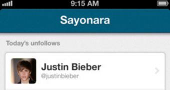 Oh noes, Sayonara says Justin just dumped you