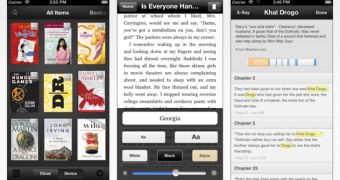 Kindle iOS screenshots