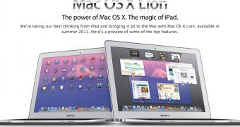 Mac OS X Lion promo material