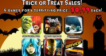 Gameloft trick or treat sale