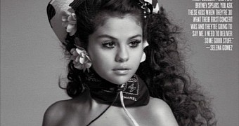 Selena Gomez strikes a moody pose for surprising spread in V Magazine