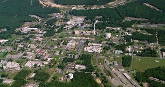 This is an aerial view of the BNL facility, where the NSLS is located