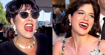 The real deal and the TV version: Kris Jenner and Selma Blair