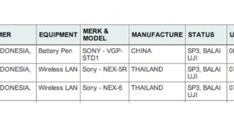 Two Wi-Fi Sony NEX cameras listed early