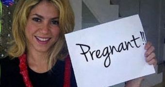 Shakira is expecting her second child with footballer Gerard Pique, according to reports