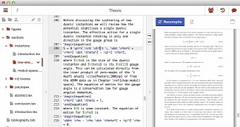ShareLaTeX offers a collaborative online LaTeX editor