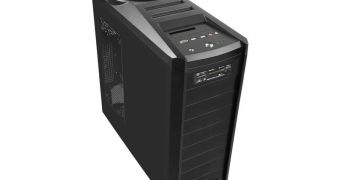 Sharkoon Unveils Bandit ATX Case with Built-In HDD Dock