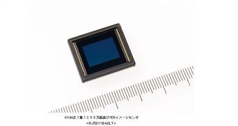 Sharp develops 1-inch sensor for 4K