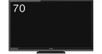 Sharp Motions Towards 70-Inch AQUOS LCD TV
