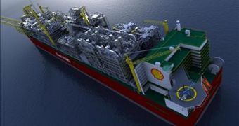 Shell builds world's first floating LNG plant