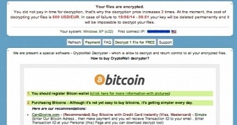 CryptoWall ransom message