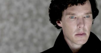 Benedict Cumberbatch as Sherlock Holmes on BBC One's “Sherlock” series