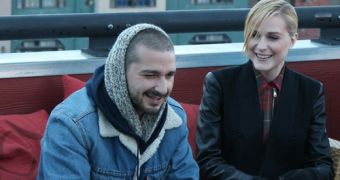 Shia LaBeouf and Evan Rachel Wood promote new film at Sundance