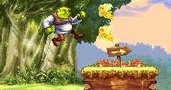 Jumping Shrek