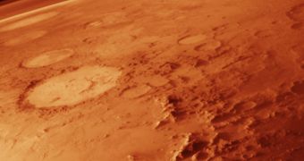 The thin Mars atmosphere doesn't provide much shelter