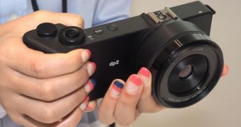 Sigma dp2 Quattro Camera on Display at CP+ 2014