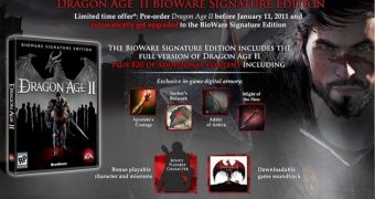 Signature Edition of Dragon Age 2 for Those Who Preorder Early