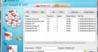 Split or Merge Your PDF files