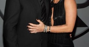 Carey Hart and Pink when they still were husband and wife