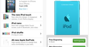 Apple online store screenshots