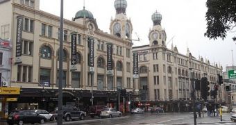 Broadway shopping center in Sydney, Australia