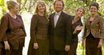 Kody Brown and his four wives, stars of TLC’s “Sister Wives” reality show