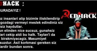 AKP website hacked by RedHack