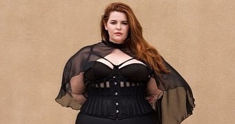 Tess Holliday is a US size 22 (UK 26) and she doesn't mind being called "fat:" "It's just a word."