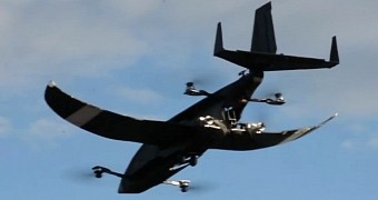 SkyProwler, the Transforming Vertical Take-Off and Landing Drone