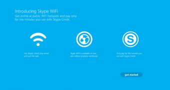 Skype WiFi comes with a freeware license on Windows 8 and RT