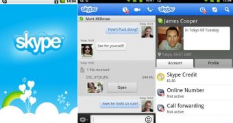 Skype for Android updated