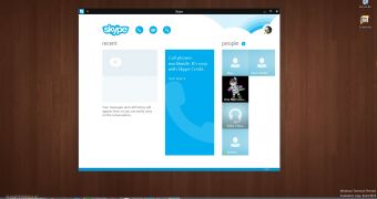 Skype for Web isn't yet available for everyone, but it'll look very similar to the Windows 8 client