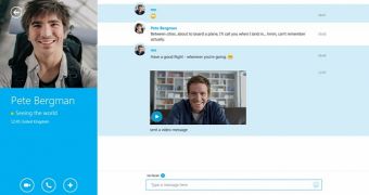 The Modern version of Skype has received a new update