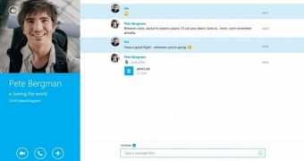 Skype for Windows 8.1 in action
