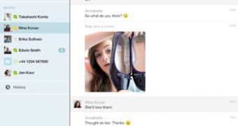 Skype for iPad screenshot