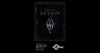 The new Skyrim listing on the Bethesda website