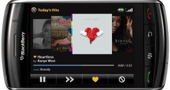 Slacker Radio for BlackBerry updated to version 3.0