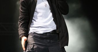 Eminem performed at Slane Castle in Ireland over the weekend
