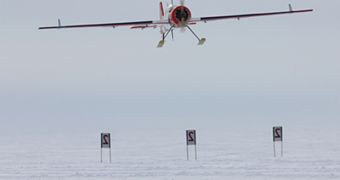 The GX1 drone is capable of using its dual-band radar instrument to investigate Antarctica's ice sheets