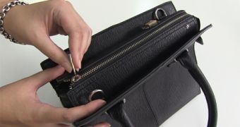 Smart handbag is designed to seal itself shut when you're tempted to overspend